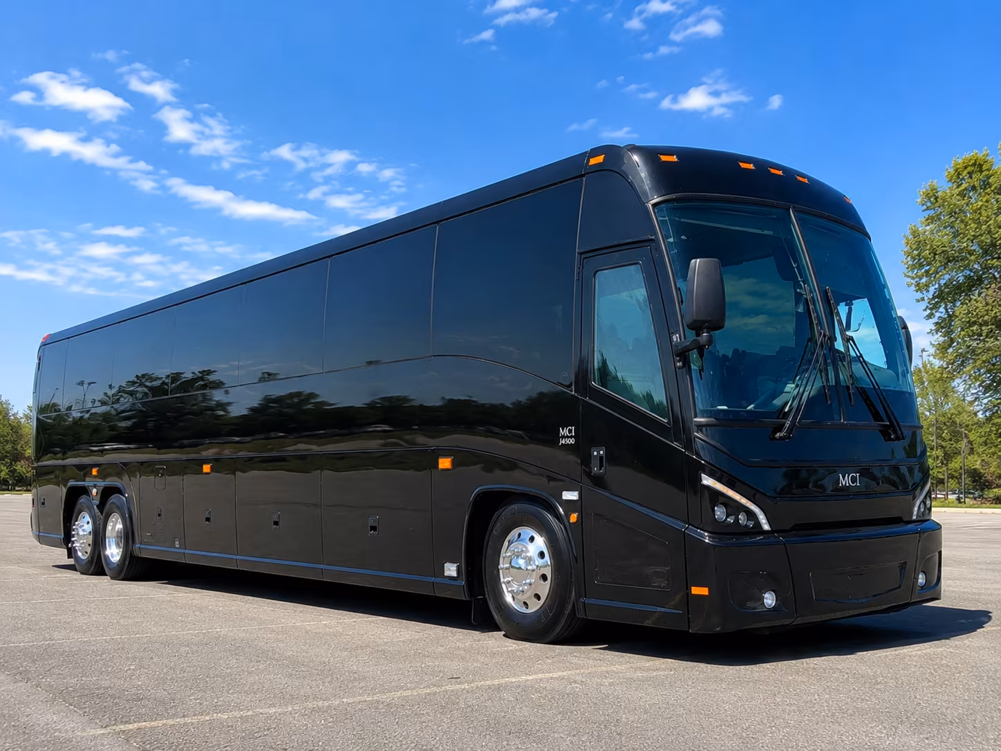 56 passenger charter bus