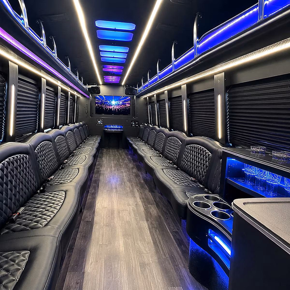 nashville new years eve party bus rental