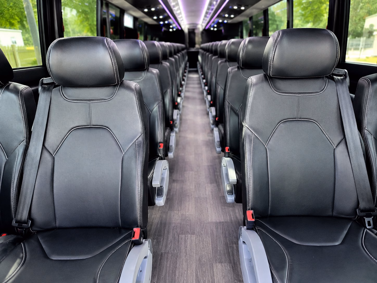 nashville sporting event transportation onboard seating