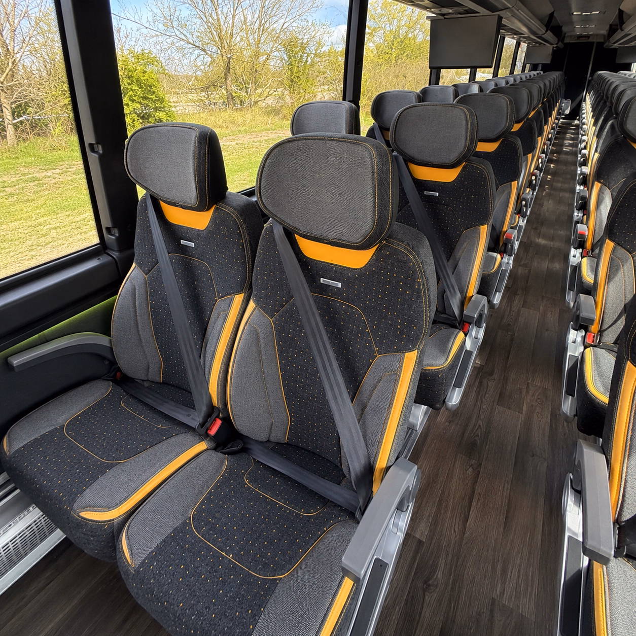 nashville wedding transportation onboard seating